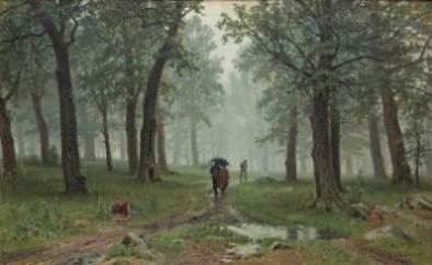 «Дождь в дубовом лесу», 1891