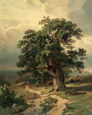 «Дубы», 1865