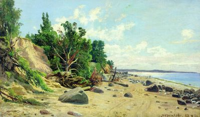 Берег моря. 1890