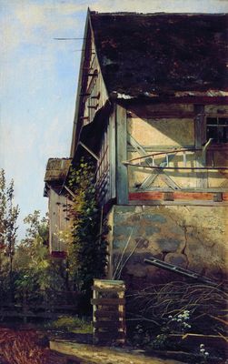Домик в Дюссельдорфе. 1865