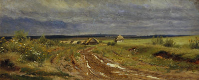 Дорога. 1890-е Этюд