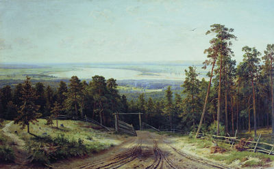 Кама близ Елабуги. 1895