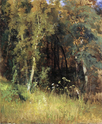 Лесная чаща. 1874