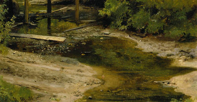 Лесная речка. 1895