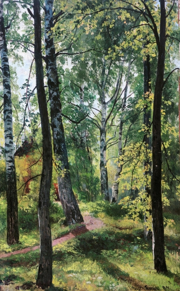 Лиственный лес. 1897 Этюд