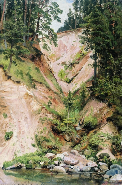 Обрыв (Овраг. Ручей). 1893 (?)