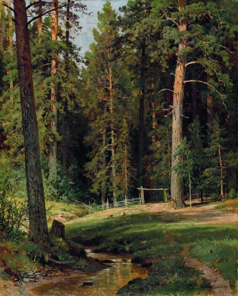 Опушка леса. 1884