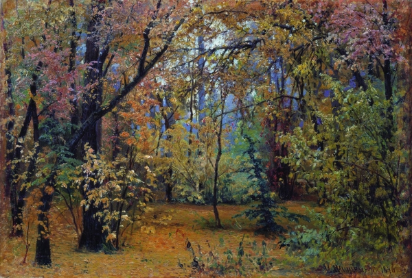 Осенний лес. 1876