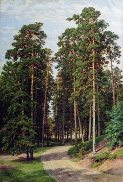 Солнце в лесу. 1895