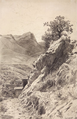 В горах Гурзуфа. 1879
