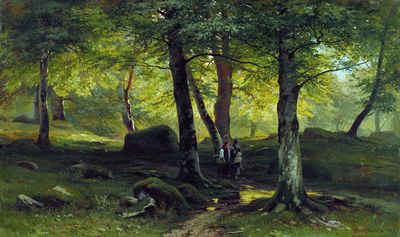 «В роще», 1865