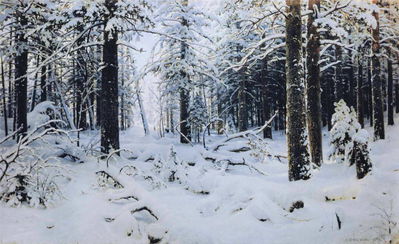 "Зима", 1890