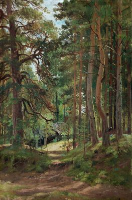 "Сосновый лес", 1890