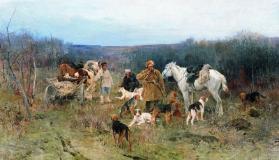 После охоты. 1894