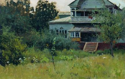 Усадьба летом. 1882
