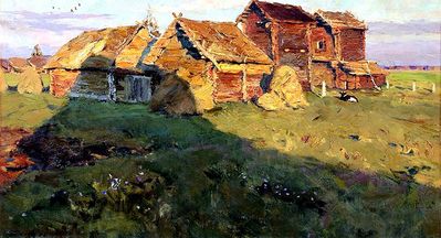 Овины. Последний луч