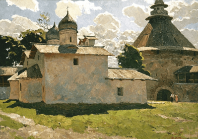 "Псков. Покровская церковь"