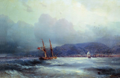 «Трапезунд с моря», 1856