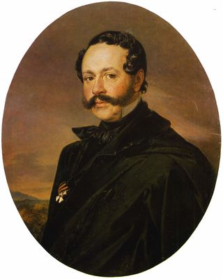 Портрет неизвестного . 1852
