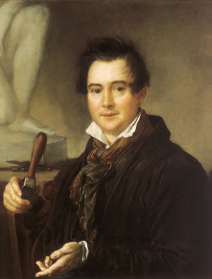 Портрет скульптора и.П.Витали. Около 1836