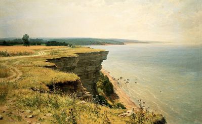 "У берегов Финского залива (Удриас близ Нарвы)", 1889