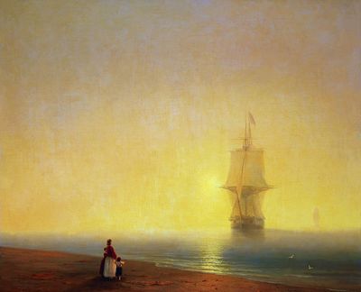 «Утро на море», 1849
