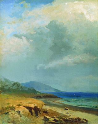 Пейзаж. Крым. 1871-1873