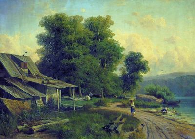 Пейзаж. Парголово (Вид в Парголове). 1868