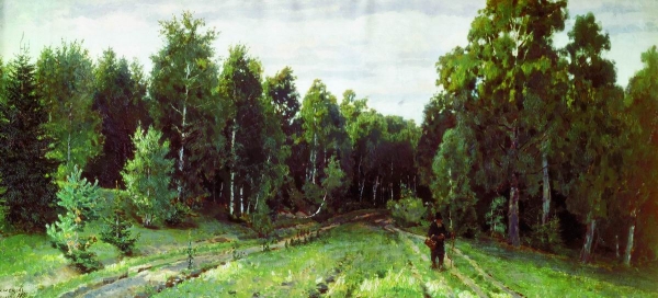 Лесная тропинка. Абрамцево. 1885