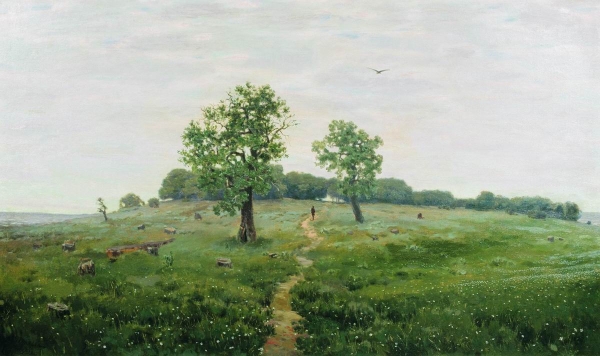 Серый день (Серенький денек). 1883