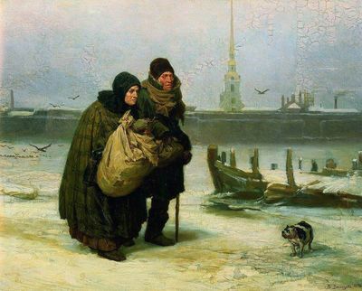 "С квартиры на квартиру", 1876
