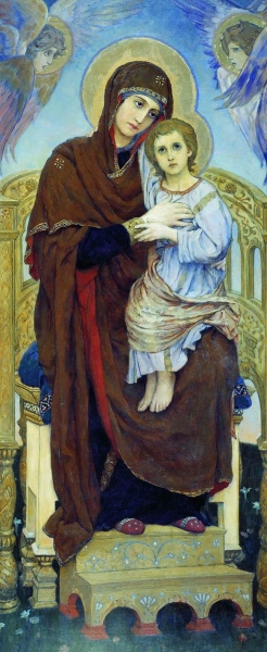 Богоматерь с младенцем. 1901