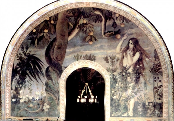 искушение Евы змием. 1885-1896