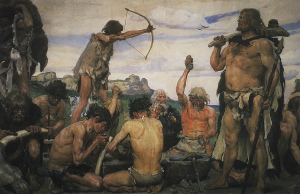 Каменный век. Деталь фриза. 1882-1885