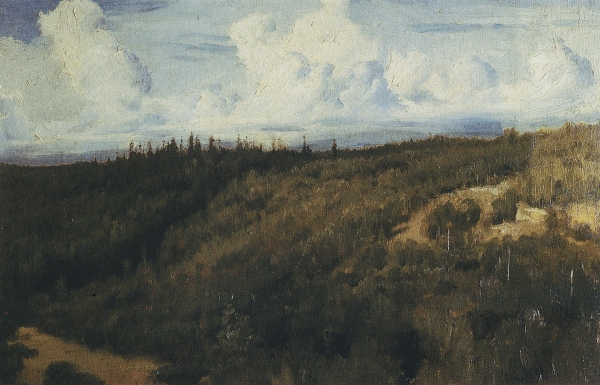 Пейзаж под Абрамцевым. 1881