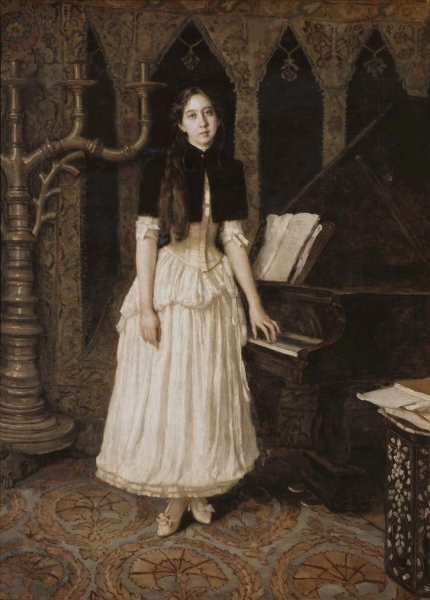 Портрет Елены Адриановны Праховой. 1894