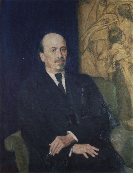 Портрет М.В.Нестерова. 1926