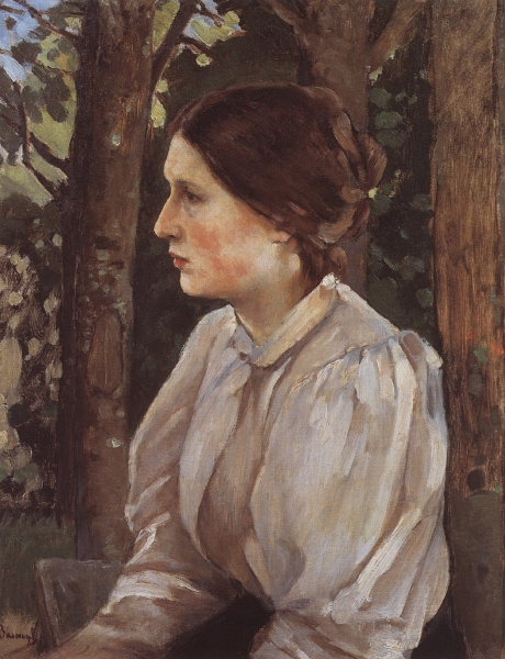Портрет Татьяны Викторовны Васнецовой, дочери художника. 1897