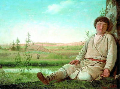 "Спящий пастушок", между 1823 и 1826