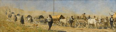 "Транспорт раненых", 1879