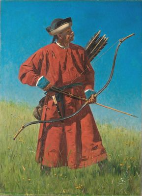 "Бухарский солдат (сарбаз)", 1873