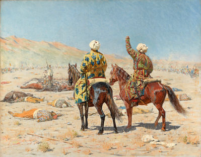 "Парламентёры. «Сдавайся!» — «Убирайся к чёрту!»", 1873