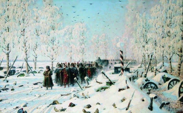 На большой дороге. Отступление, бегство.... 1887-1895