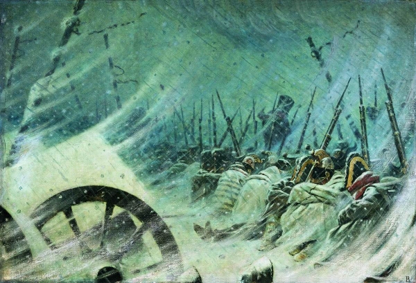 Ночной привал великой армии. 1896-1897
