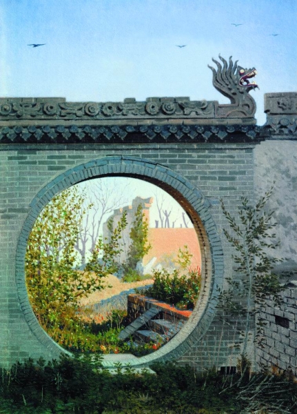 Садовая калитка в Чугучаке. 1869-1870