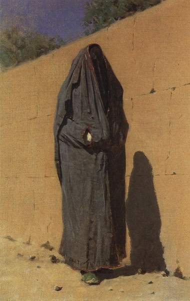 Узбекская женщина в Ташкенте. 1873