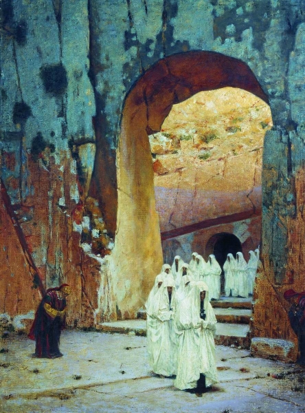 В иерусалиме. Царские гробницы. 1884-1885