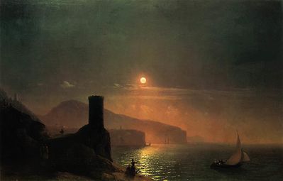 «Вид Вико близ Неаполя», 1855