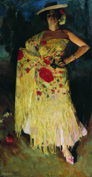 испанская танцовщица (Отэро). 1903