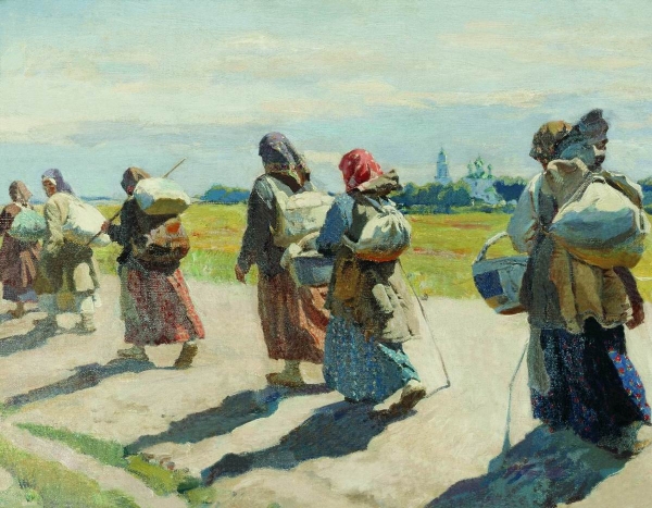 К преподобному. 1910